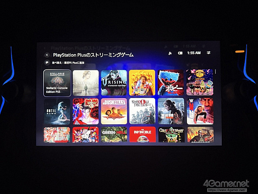 画像ギャラリー No.011のサムネイル画像 / 「PS Portal」でついに（ほぼ）単独でゲームが遊べる！　クラウドストリーミング機能で何がどうやってプレイできるのか，実際に確かめてみた