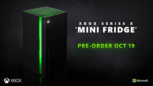 画像ギャラリー No.002のサムネイル画像 / Xbox Series X型の小型冷蔵庫「Xbox Mini Fridge」の予約受付が10月19日にスタート。日本での販売については未発表