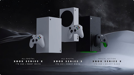 画像ギャラリー No.001のサムネイル画像 / 「Xbox Series」本体に新ラインナップが追加。デジタル版や2TB SSD搭載のSeries X，1TB SSD搭載のSeries Sなどが登場