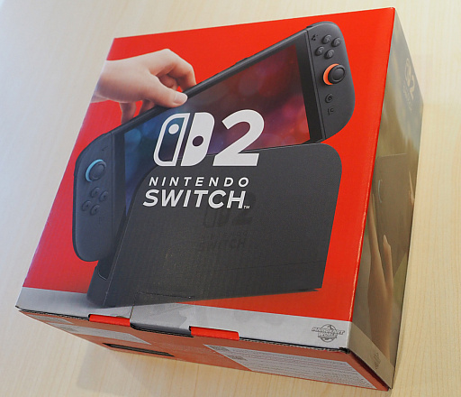 画像ギャラリー No.002のサムネイル画像 / 「Nintendo Switch 2（日本語・国内専用）」開封の儀。本体の厚みはそのままに，サイズも仕様もいろいろ進化！