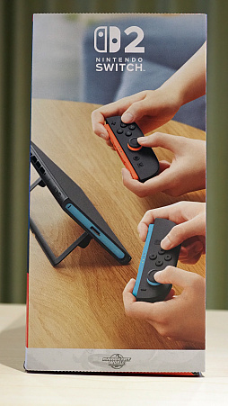 画像ギャラリー No.004のサムネイル画像 / 「Nintendo Switch 2（日本語・国内専用）」開封の儀。本体の厚みはそのままに，サイズも仕様もいろいろ進化！
