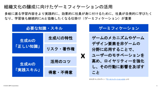 画像ギャラリー No.012のサムネイル画像 / 日本IBMの生成AIを学べるカードゲームを使った研修サービスを体験。セガXDが監修し，ゲーミフィケーションの要素を盛り込んだ仕上がりに