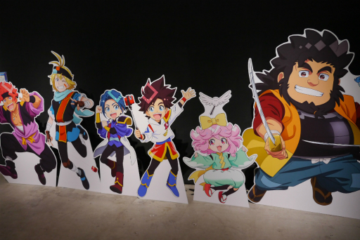 画像ギャラリー No.006のサムネイル画像 / 「魔神英雄伝ワタル＆魔神創造伝ワタル展」レポート。さまざまな展示で，「おもしろカッコいい」冒険アニメの魅力が再確認できる