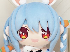 兎田ぺこらさんら3期生が超特大ぬいぐるみに。「どきゅーと ホロライブプロダクション 超特大ぬいぐるみ」，7月10日に受注開始
