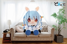 画像ギャラリー No.005のサムネイル画像 / 兎田ぺこらさんら3期生が超特大ぬいぐるみに。「どきゅーと ホロライブプロダクション 超特大ぬいぐるみ」，7月10日に受注開始