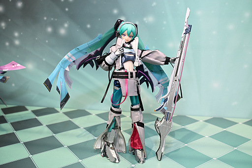 画像ギャラリー No.014のサムネイル画像 / 初音ミクがメカっぽくなって合金可動フィギュアに。本日から秋葉原で開催されている「METAL BUILD EXPO」をレポート