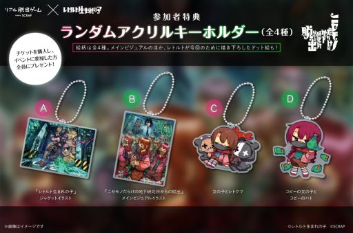 画像ギャラリー No.002のサムネイル画像 / レトルトさんが完全監修したリアル脱出ゲーム「ニセモノだらけの地下研究所からの脱出」，東京ミステリーサーカスで10月30日から開催