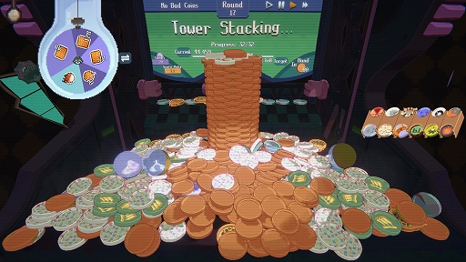 画像ギャラリー No.006のサムネイル画像 / デッキ構築型ローグライクコインプッシャーゲーム「RACCOIN: Coin Pusher Roguelike」,Steamで配信開始