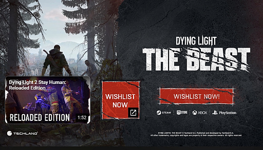 画像ギャラリー No.007のサムネイル画像 / 「Dying Light: The Beast」発表。ホラー味たっぷりのアナウンストレイラー公開＆各プラットフォームで予約開始
