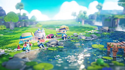 画像ギャラリー No.003のサムネイル画像 / 雲の上の浮島でスローライフする「ユメノコンパス(Floatopia)」2025年発売。農業に釣りに島作りなど,気ままな休暇をマルチプレイで体験