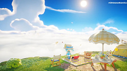画像ギャラリー No.004のサムネイル画像 / 雲の上の浮島でスローライフする「ユメノコンパス(Floatopia)」2025年発売。農業に釣りに島作りなど,気ままな休暇をマルチプレイで体験