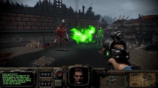 画像ギャラリー No.003のサムネイル画像 / ファンメイドMOD「Fallout: Bakersfield」，最新トレイラーを公開。ネクロポリスの攻防をGZDoomエンジンでFPSに昇華