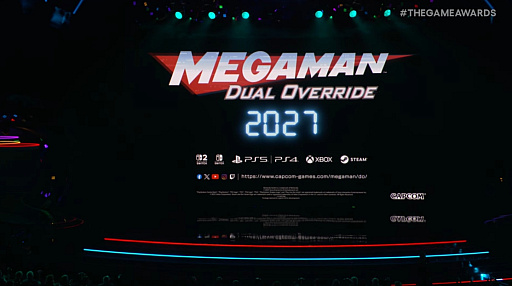 画像ギャラリー No.002のサムネイル画像 / 新作「ロックマン：デュアル オーバーライド」，2027年発売。伝統芸の横スクロールアクションを，最新の品質でデザイン！
