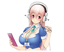 画像ギャラリー No.003のサムネイル画像 / 「すーぱーそに子」とコラボレーションしたAndroidタブレット，300台限定で8月6日発売
