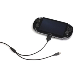画像ギャラリー No.002のサムネイル画像 / 3DSや3DS LL，PS Vitaの充電に対応した二股USBケーブルが10日に発売