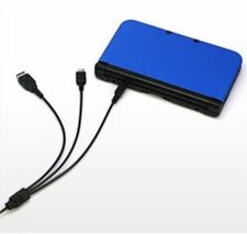 画像ギャラリー No.003のサムネイル画像 / 3DSLLや初代DS，GBASPなどの充電に対応した3股USB充電ケーブルが発売