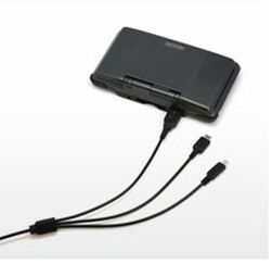 画像ギャラリー No.005のサムネイル画像 / 3DSLLや初代DS，GBASPなどの充電に対応した3股USB充電ケーブルが発売