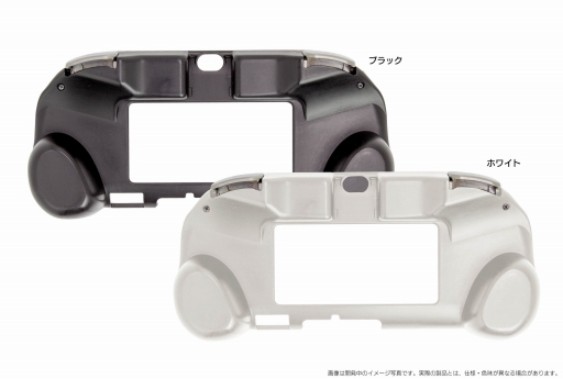 画像ギャラリー No.001のサムネイル画像 / 上越電子工業，新型PS Vitaの背面タッチパネルをL2/R2ボタンに擬似変換できる機能付きグリップを4月下旬に発売