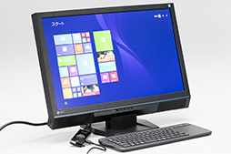 画像ギャラリー No.003のサムネイル画像 / HW短評：Intel「Compute Stick」（1） スティック型PCの実力をベンチマークとブラウザゲームでチェック