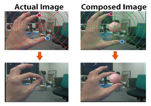 画像ギャラリー No.005のサムネイル画像 / ［SIGGRAPH 2015］触覚フィードバックや表情認識機能付きHMDなど，ちょっと変わった最新技術が展示されたEmerging Technologiesレポート
