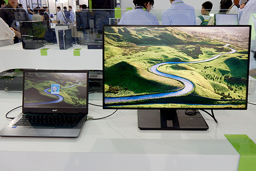 画像ギャラリー No.008のサムネイル画像 / 4K解像度の27インチから15.6インチのモバイルタイプまで，USB Type-C接続対応ディスプレイをまとめてレポート