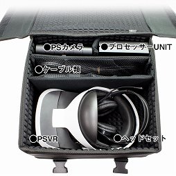 画像ギャラリー No.006のサムネイル画像 / PS4本体やPS VRを持ち運べるキャリングバッグと，PS VR用スタンドがアンサーから発売