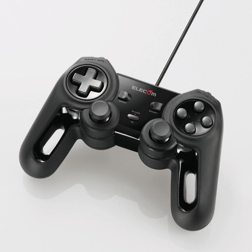 画像ギャラリー No.005のサムネイル画像 / エレコム，「MHF-Z」推奨ワイヤードゲームパッド。ゲーム内特典アイテム付き