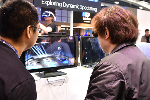 画像ギャラリー No.009のサムネイル画像 / ［GDC 2018］SIEのPlayStationブースで，次世代型e-Sports観戦システム「EDS」を体験してみた