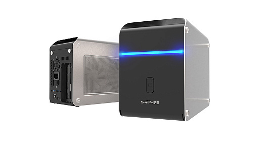 画像ギャラリー No.005のサムネイル画像 / Sapphire製の外付けグラフィックスボックスが国内発売。Thunderbolt 3接続，税込約5万3730円前後