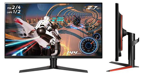 画像ギャラリー No.007のサムネイル画像 / 上位モデルはHDR10＆FreeSync 2対応。LGが垂直144Hz対応の31.5型ゲーマー向け液晶ディスプレイ計2製品を発売