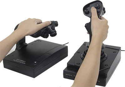 画像ギャラリー No.003のサムネイル画像 / HORI，「エースコンバット7」対応を謳うPC＆PlayStation 4対応のジョイスティックをゲームと同時に発売