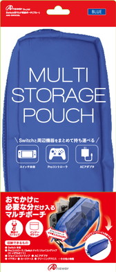 画像ギャラリー No.003のサムネイル画像 / Switch本体と付属品を収納できるポーチ，そしてJoy-Con搭載スティックの高さ調整アタッチメント。2製品をアンサーが発売