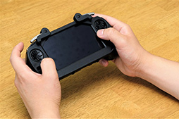 画像ギャラリー No.003のサムネイル画像 / 上越電子工業，初代PS Vita向けグリップカバー用タッチスクリーン対応アタッチメントのクラウドファンディングに再挑戦