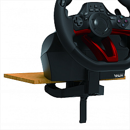 画像ギャラリー No.003のサムネイル画像 / HORI，Bluetoothでワイヤレス接続できるPC＆PS4両対応ステアリングコントローラを7月に発売。バッテリー駆動も可能
