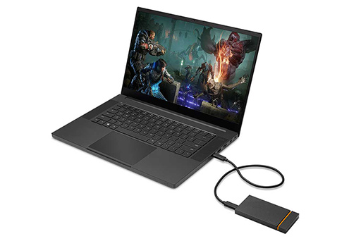 画像ギャラリー No.003のサムネイル画像 / Seagate，ゲーマー向け外付けSSD「FireCuda Gaming SSD」を6月1日に国内発売。内部PCIe接続で読み書きが速い
