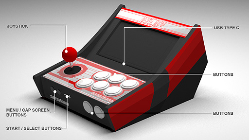 画像ギャラリー No.005のサムネイル画像 / Switchを“ミニアーケード筐体”風にして遊べる「Switch Fighter」のクラウドファンディング企画がIndiegogoで実施中