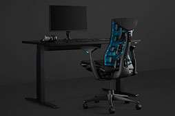 画像ギャラリー No.002のサムネイル画像 / ハーマンミラーが開発したゲーマー向けチェア「Embody Gaming Chair」国内発売。価格は21万4225円