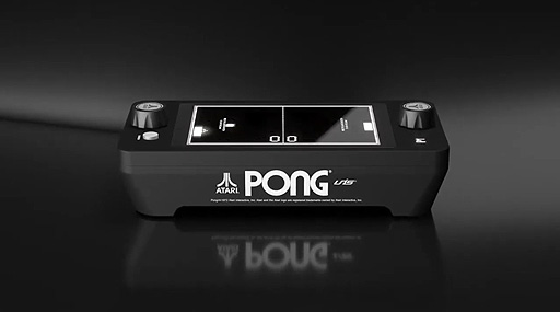 画像ギャラリー No.004のサムネイル画像 / Atari，ポータブル版「PONG」となる新型ゲーム機「Mini PONG Jr.」を海外向けに発表。2020年のホリデーシーズンにリリースへ
