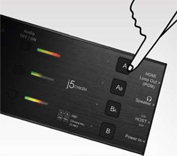 画像ギャラリー No.005のサムネイル画像 / j5create，2系統のHDMI入力とスイッチャー機能を備えたキャプチャデバイスを国内発売