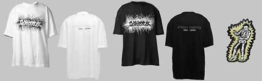 画像ギャラリー No.004のサムネイル画像 / 筆文字デザインの「ストリートファイター」Tシャツやステッカー，マグカップが登場