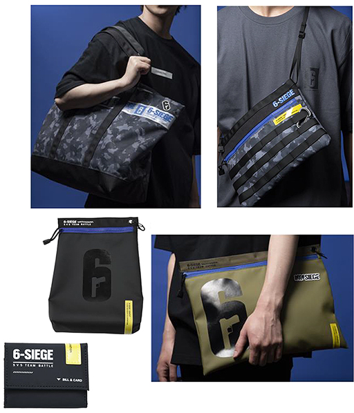 画像ギャラリー No.004のサムネイル画像 / 「R6S」デザインのTシャツやバッグ，キャップが発売に