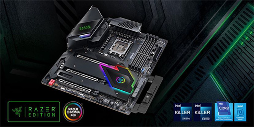 画像ギャラリー No.002のサムネイル画像 / ASRock，最上位マザー「Z690 Taichi」のRazer Editionを4月上旬発売
