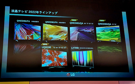 画像ギャラリー No.009のサムネイル画像 / LG，ゲーム関連機能が充実した2022年夏モデルの有機EL＆液晶テレビを発表