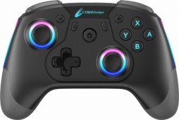 画像ギャラリー No.004のサムネイル画像 / 高耐久性スイッチ採用のSwitch用ゲームパッドに黒のカラバリを追加