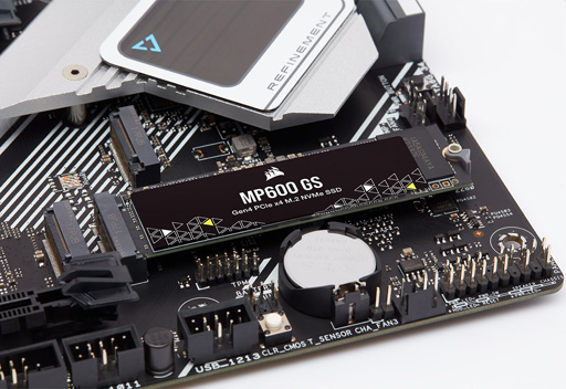 画像ギャラリー No.003のサムネイル画像 / Corsair製PCIe 4.0 x4対応M.2 SSD「MP600 GS」と「MP600 PRO NH」が国内発売