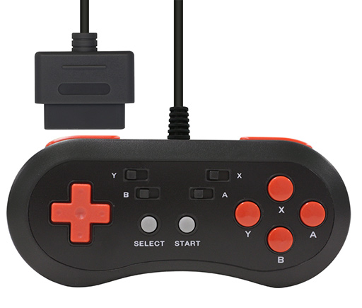 画像ギャラリー No.001のサムネイル画像 / スーパーファミコン＆互換機用の連射機能付きゲームパッドが来年1月発売