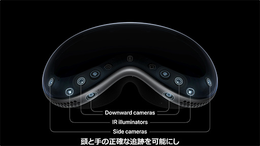 画像ギャラリー No.006のサムネイル画像 / AppleのXR HMD「Vision Pro」発表！　周囲を認識する「空間コンピューティング」を実現しつつ，Apple Arcadeのゲームもプレイできる
