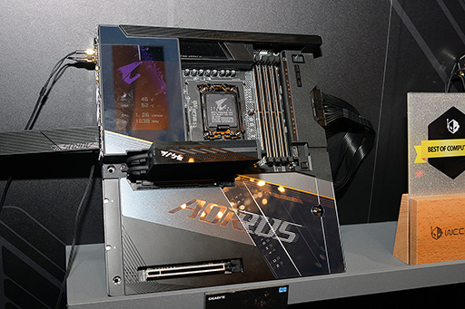 画像ギャラリー No.005のサムネイル画像 / PCを自作するならパーツも新世代規格対応品を選ぶべし。COMPUTEX 2023で見つけた新マザーボードや電源，ファンを総ざらえ