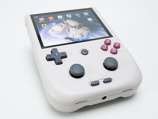 画像ギャラリー No.001のサムネイル画像 / ゲームボーイっぽいレトロゲーム特化のAndroidゲーム機「ANBERNIC RG405V」