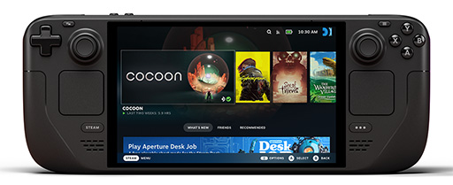 画像ギャラリー No.001のサムネイル画像 / 携帯型ゲームPC「Steam Deck OLED」が家電量販店などでも発売。実機を体験して購入可能に
